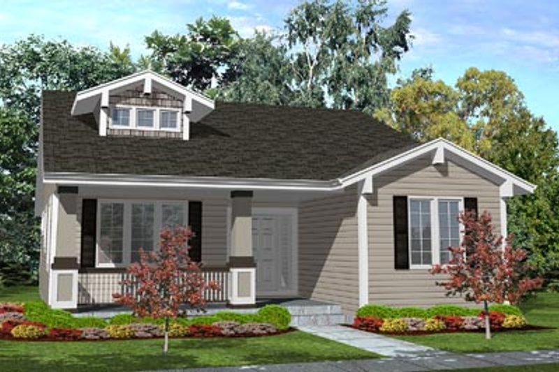 Cottage Style House Plan - 3 Beds 2 Baths 1800 Sq/Ft Plan #50-125