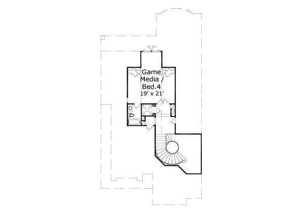 European Floor Plan - Other Floor Plan #411-400