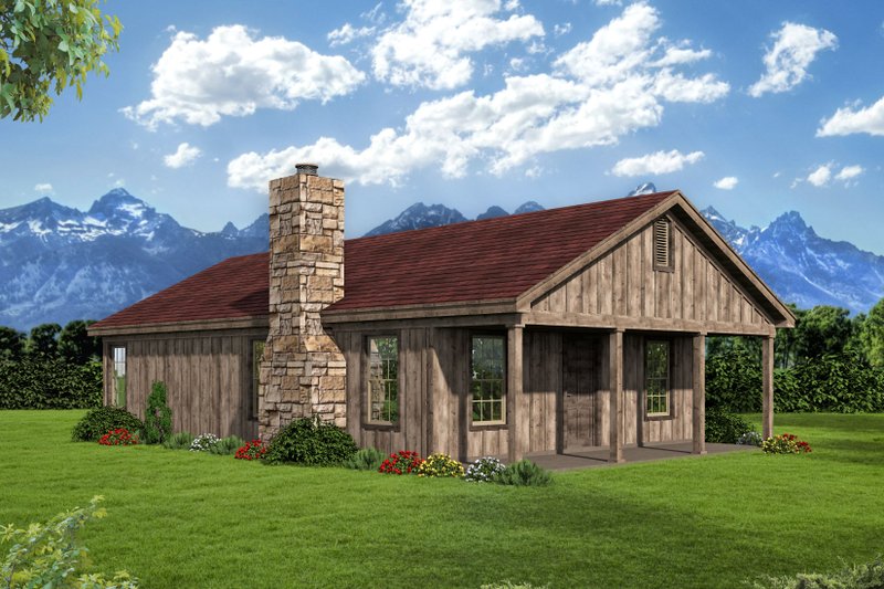Home Plan - Country Exterior - Front Elevation Plan #932-199