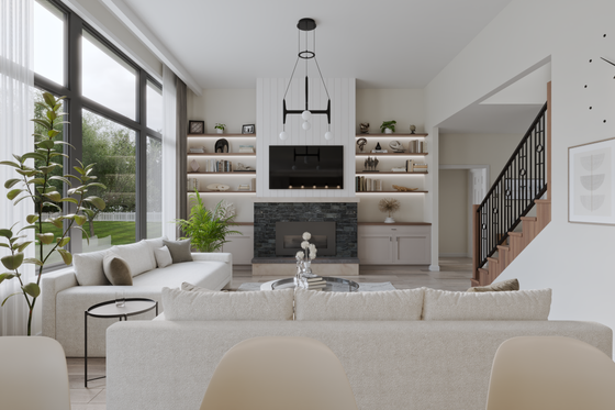 Photo 4 for Craftsman House Plan #1089-7 - 3 bed, 2.5 bath