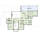 European Style House Plan - 4 Beds 3.5 Baths 5089 Sq/Ft Plan #17-2530 
