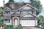 Traditional Style House Plan - 4 Beds 2 Baths 1852 Sq/Ft Plan #18-9242 