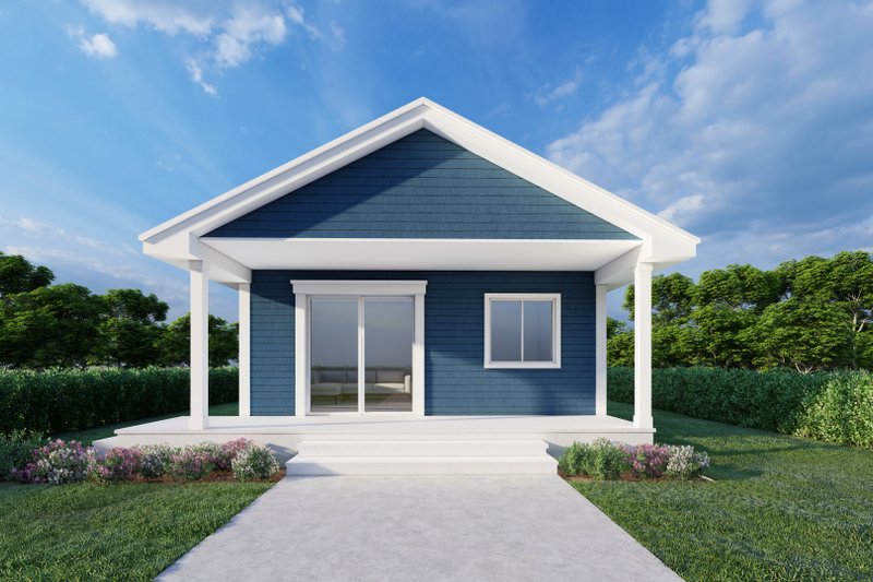 Home Plan - Bungalow Exterior - Front Elevation Plan #112-185