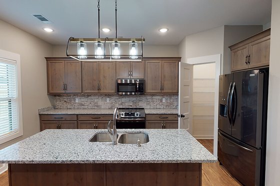 Interior - Kitchen 1 for European House Plan #923-38 - 3 bed, 2 bath