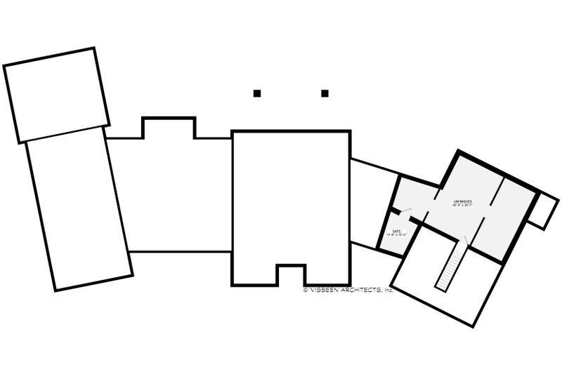 Dream House Plan - Floor Plan - Lower Floor for Contemporary House Plan #928-377 - 3 bed, 3.5 bath
