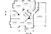 Craftsman Style House Plan - 4 Beds 2.5 Baths 3623 Sq/Ft Plan #48-611 