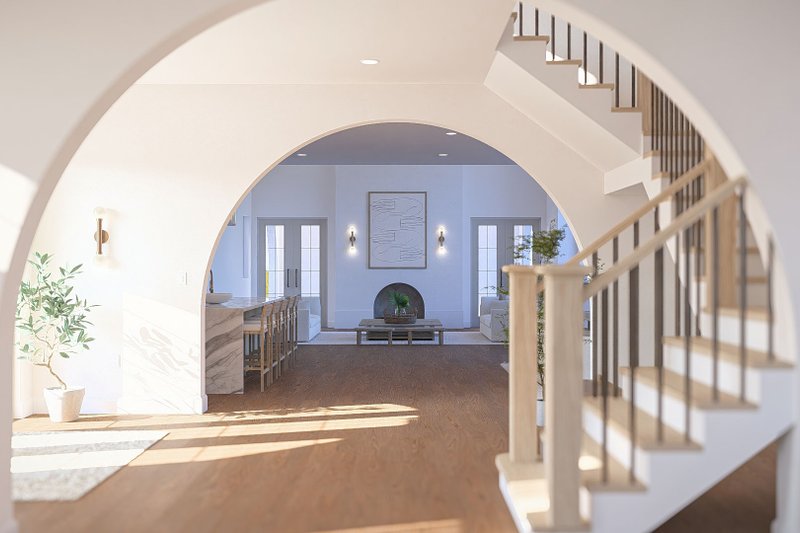 Architectural House Design - Interior - Other 2 for Mediterranean House Plan #455-807 - 4 bed, 4.5 bath