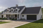 Colonial Style House Plan - 3 Beds 2 Baths 2321 Sq/Ft Plan #455-415 