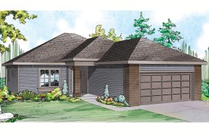 Traditional Exterior - Front Elevation Plan #124-914