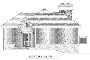 Exterior - Other Elevation for Traditional House Plan #138-340 - 3 bed, 2 bath