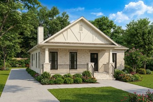 Craftsman Exterior - Front Elevation Plan #17-3361