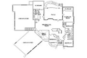 European Style House Plan - 4 Beds 4.5 Baths 4266 Sq/Ft Plan #5-427 