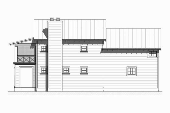 Exterior - Other Elevation 1 for Beach House Plan #901-126 - 3 bed, 2.5 bath