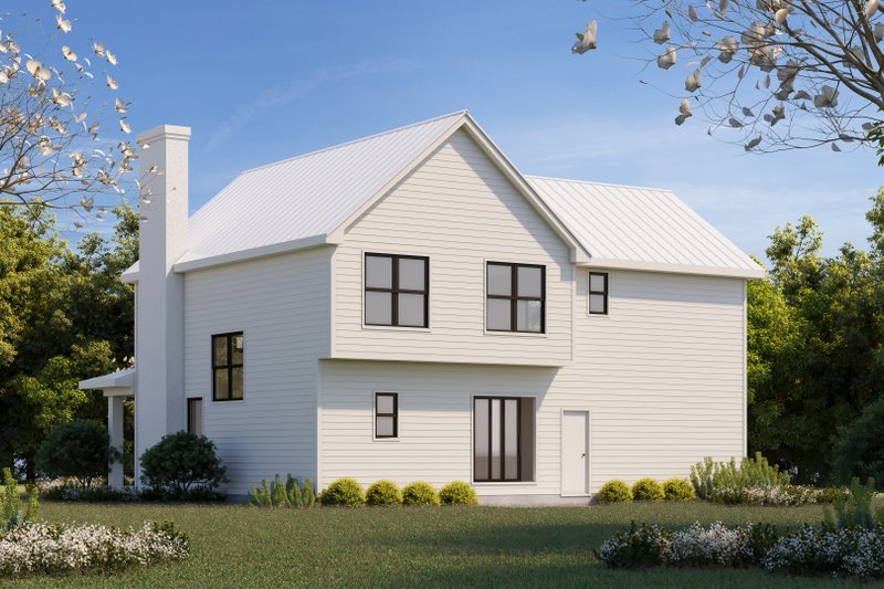 Architectural House Design - Exterior - Other Elevation 1 for Farmhouse House Plan #20-2564 - 4 bed, 2.5 bath