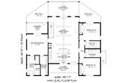 Country Style House Plan - 3 Beds 2 Baths 1614 Sq/Ft Plan #932-1350 Floor 