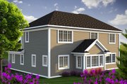 European Style House Plan - 3 Beds 2.5 Baths 2330 Sq/Ft Plan #70-1171 