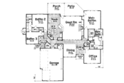 House Plan - 3 Beds 2.5 Baths 2574 Sq/Ft Plan #52-133 