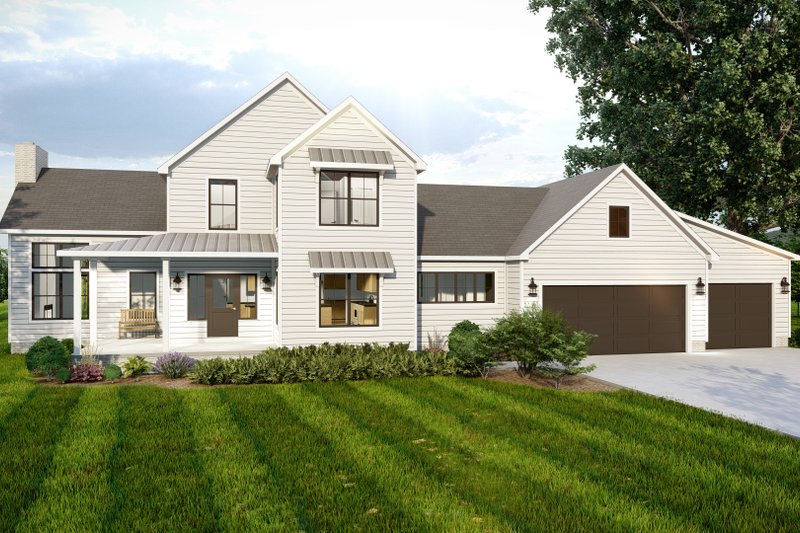 Home Plan - Traditional Exterior - Front Elevation Plan #1089-14