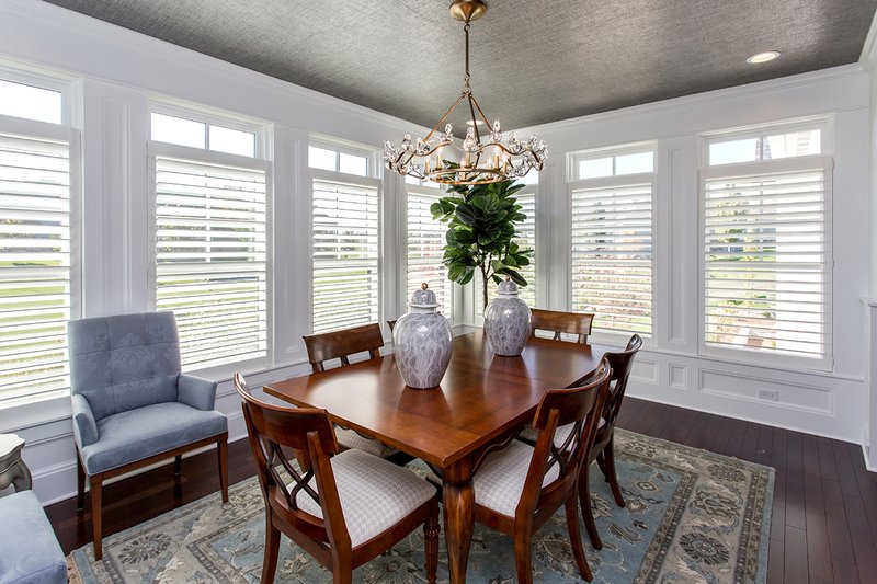 Architectural House Design - Interior - Dining Room 1 for Ranch House Plan #70-1467 - 3 bed, 2 bath