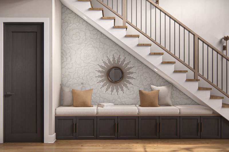 Dream House Plan - Interior - Entry for Barndominium House Plan #455-512 - 3 bed, 2.5 bath