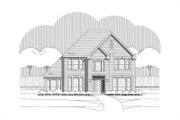 Traditional Style House Plan - 4 Beds 3 Baths 3043 Sq/Ft Plan #411-222 