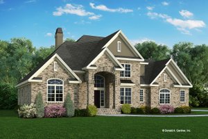 Traditional Exterior - Front Elevation Plan #929-341