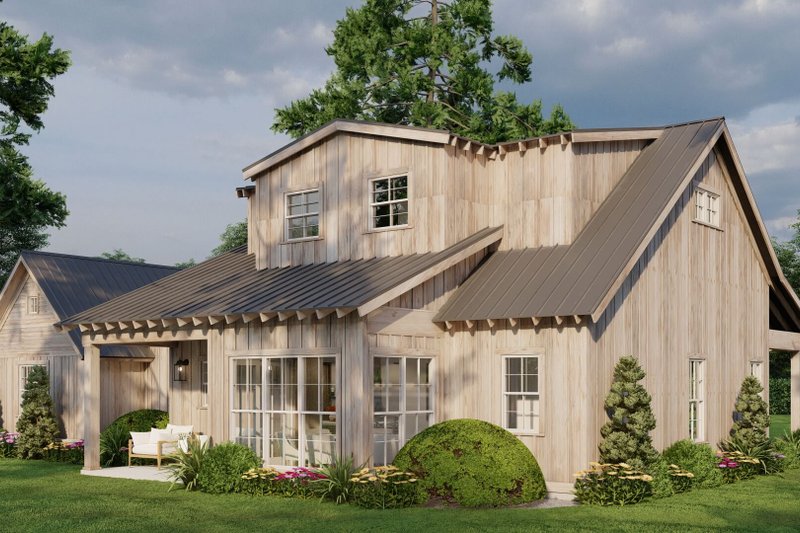Architectural House Design - Exterior - Other Elevation 2 for Cottage House Plan #923-418 - 3 bed, 3.5 bath