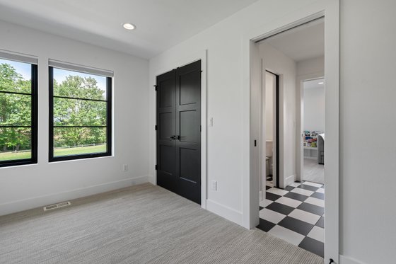 Interior - Bedroom 1 for Contemporary House Plan #1070-214 - 4 bed, 3.5 bath