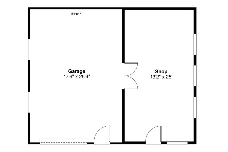 Architectural House Design - Floor Plan - Main Floor for Traditional House Plan #124-1099, 0 bath
