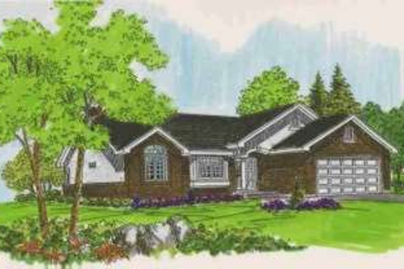 Traditional Style House Plan - 4 Beds 3 Baths 2657 Sq/Ft Plan #308-196