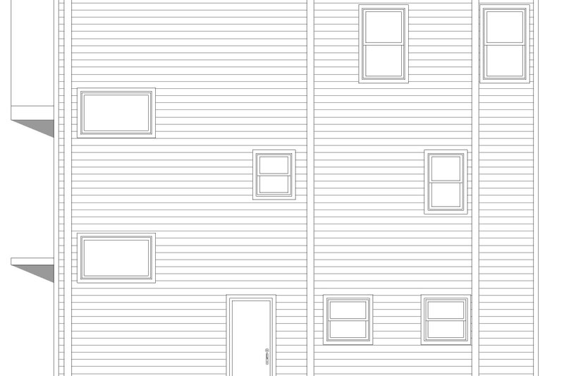 Dream House Plan - Exterior - Other Elevation 1 for Contemporary House Plan #932-643 - 4 bed, 3 bath