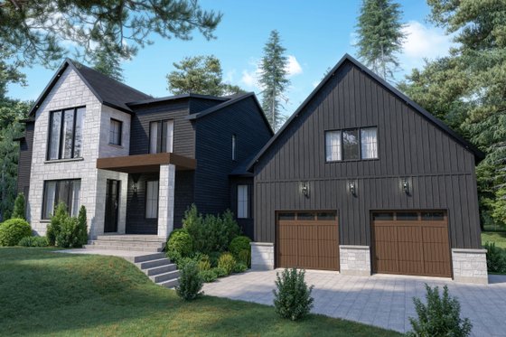 Exterior - Front Elevation 7 for Craftsman House Plan #23-2743 - 3 bed, 2.5 bath