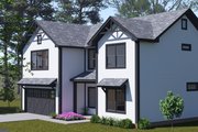 Cottage Style House Plan - 4 Beds 3.5 Baths 2045 Sq/Ft Plan #513-2361 Exterior 