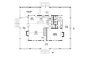 Country Style House Plan - 1 Beds 1.5 Baths 1276 Sq/Ft Plan #81-13915 