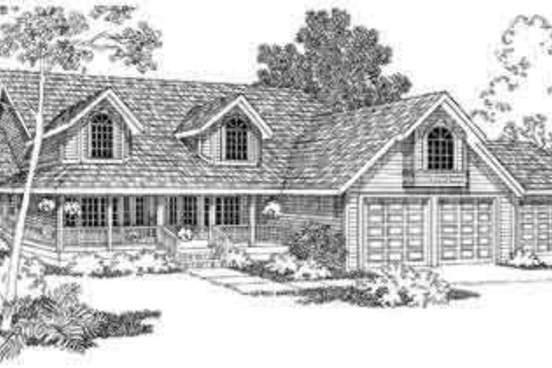 Country Style House Plan - 3 Beds 2.5 Baths 2697 Sq/Ft Plan #124-397