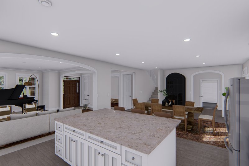 Architectural House Design - Interior - Kitchen 1 for Farmhouse House Plan #1060-140 - 5 bed, 2.5 bath