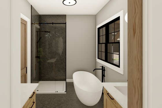 Interior - Master Bathroom 1 for Southern House Plan #1094-4 - 4 bed, 3.5 bath