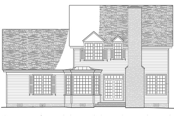 Photo 3 for Traditional House Plan #137-290 - 4 bed, 3.5 bath