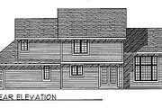 Traditional Style House Plan - 3 Beds 2.5 Baths 1852 Sq/Ft Plan #70-222 