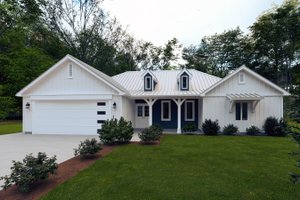 Farmhouse Exterior - Front Elevation Plan #1111-4