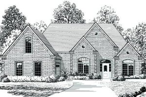 Traditional Exterior - Front Elevation Plan #424-323