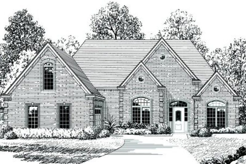 Traditional Style House Plan - 4 Beds 3 Baths 2277 Sq/Ft Plan #424-323