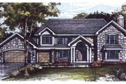 Bungalow Style House Plan - 4 Beds 2.5 Baths 3195 Sq/Ft Plan #320-299 