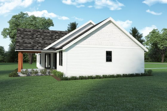 Exterior - Other Elevation for Farmhouse House Plan #1070-160 - 4 bed, 2.5 bath