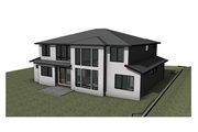 Contemporary Style House Plan - 5 Beds 4.5 Baths 4111 Sq/Ft Plan #1066-198 