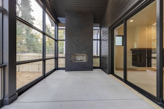 Exterior - Covered Porch for Contemporary House Plan #1085-6 - 5 bed, 4.5 bath