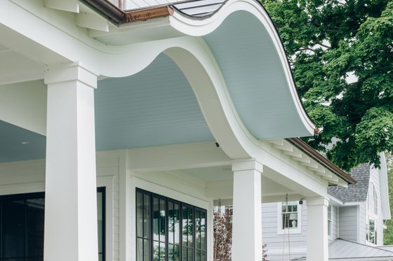Exterior - Covered Porch for Farmhouse House Plan #928-406 - 5 bed, 6.5 bath