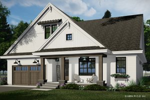 Farmhouse Exterior - Front Elevation Plan #51-1327