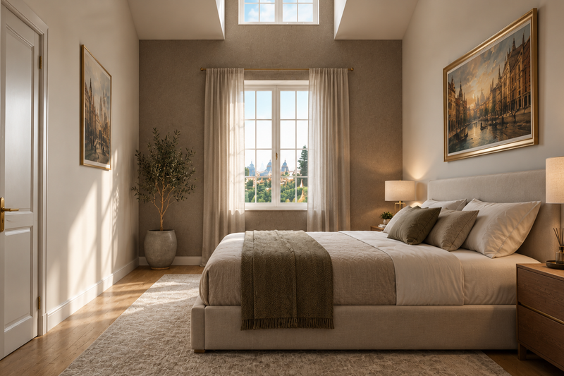 Dream House Plan - Interior - Master Bathroom for European House Plan #542-5 - 2 bed, 1 bath