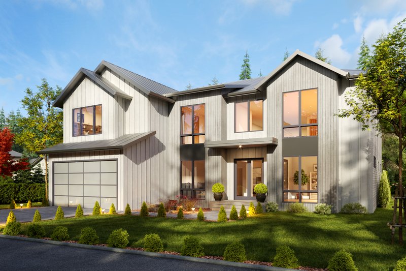 Dream House Plan - Exterior - Front Elevation 4 for Farmhouse House Plan #1066-226 - 5 bed, 4.5 bath